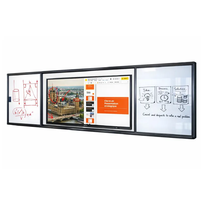 [ACSBTB01] Tableau blanc coulissant Accent 4 m